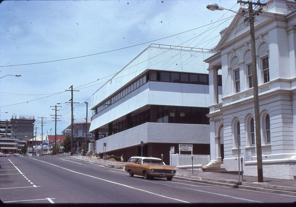 Streetscape featuring the Lands Office, East Street, Ipswich, 1977-1978