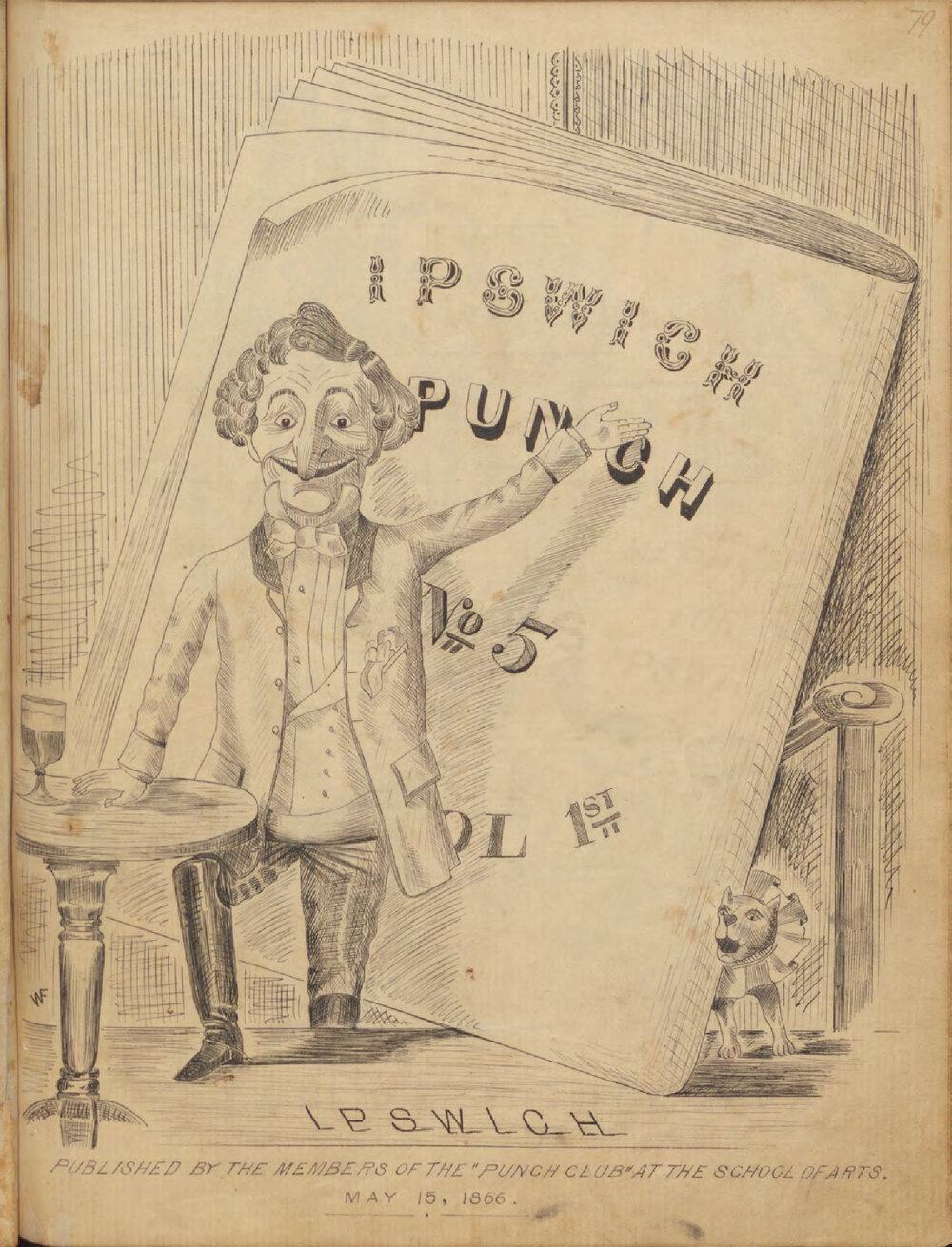 Ipswich Punch, Vol. 1, No. 5, 15th May 1866