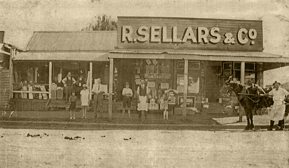 Store in John Street of R. Sellars, Rosewood, Ipswich, c.1912