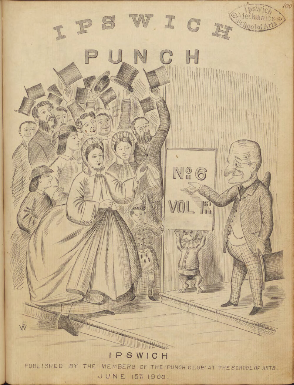 Ipswich Punch, Vol. 1, No. 6, 15th June 1866