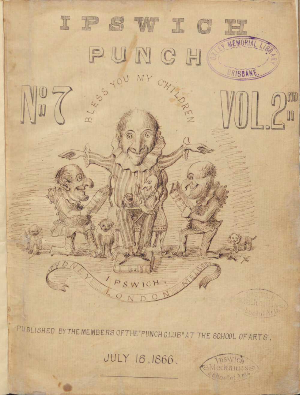 Ipswich Punch, Vol. 2, No. 7, 16th July 1866