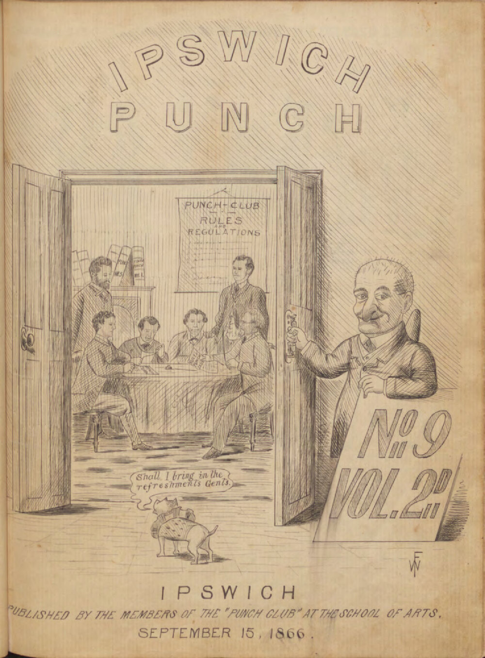 Ipswich Punch, Vol. 2, No. 9, 15th September 1866