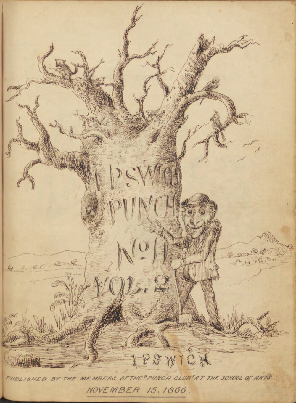 Ipswich Punch, Vol. 2, No. 11, 15th November 1866