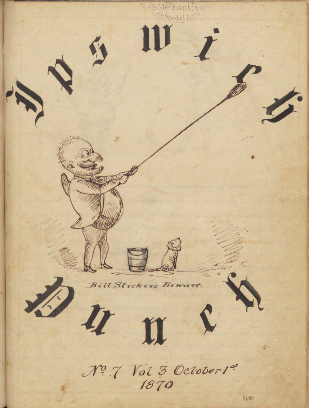 Ipswich Punch, Vol. 3, No. 7, 1st October 1870