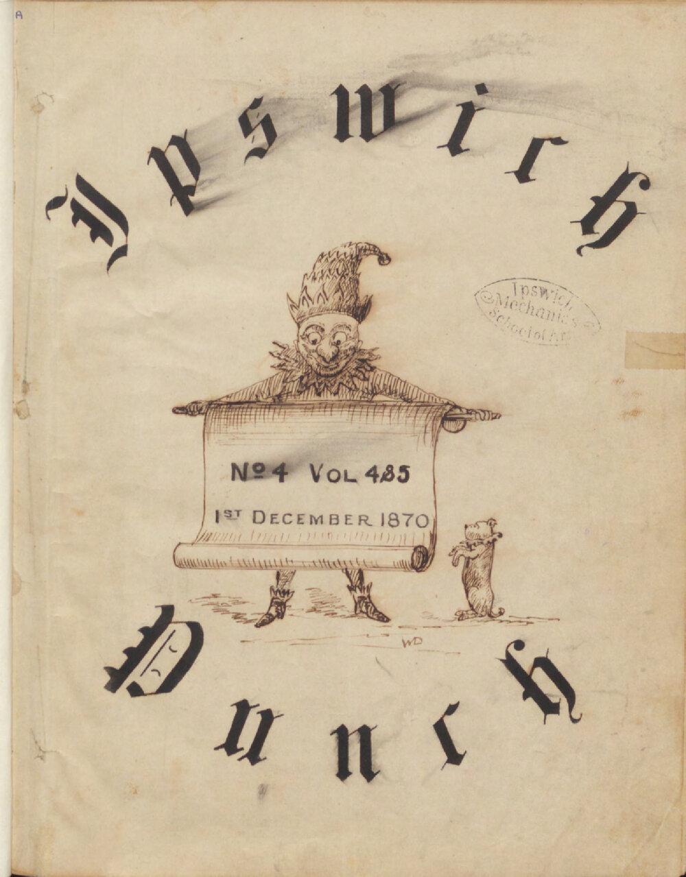 Ipswich Punch, Vol. 4 &amp; 5, No. 4, 1st December 1870