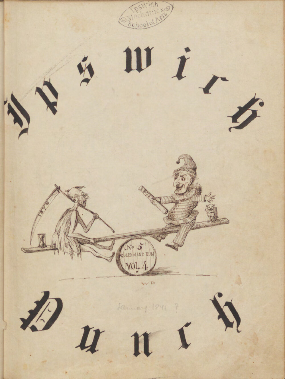 Ipswich Punch, Vol. 4, No. 5, 1st January 1871