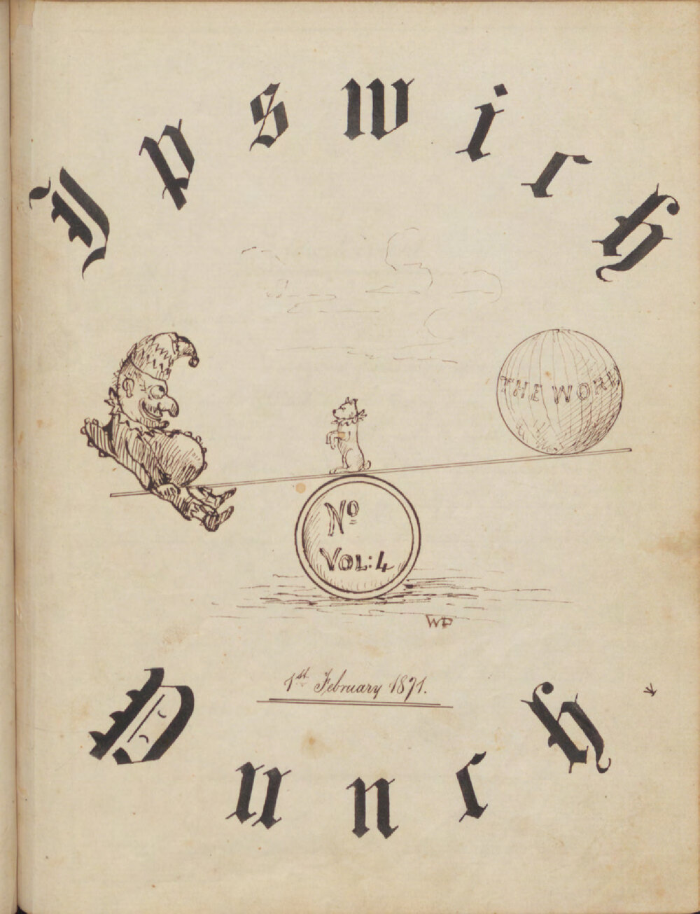 Ipswich Punch, Vol. 4, No. , 1st February 1871