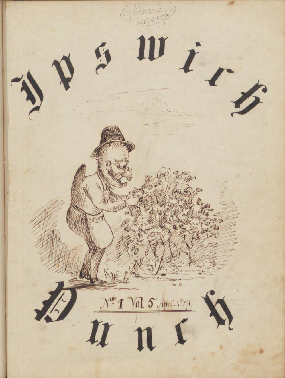 Ipswich Punch, Vol. 5, No. 1, 1st April 1871