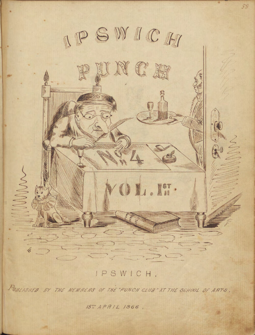 Ipswich Punch, Vol. 1, No. 4, 15th April 1866