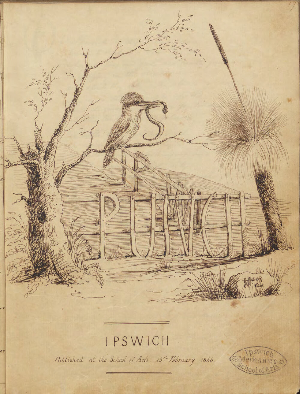 Ipswich Punch, Vol. 1, No. 2, 15th February 1866