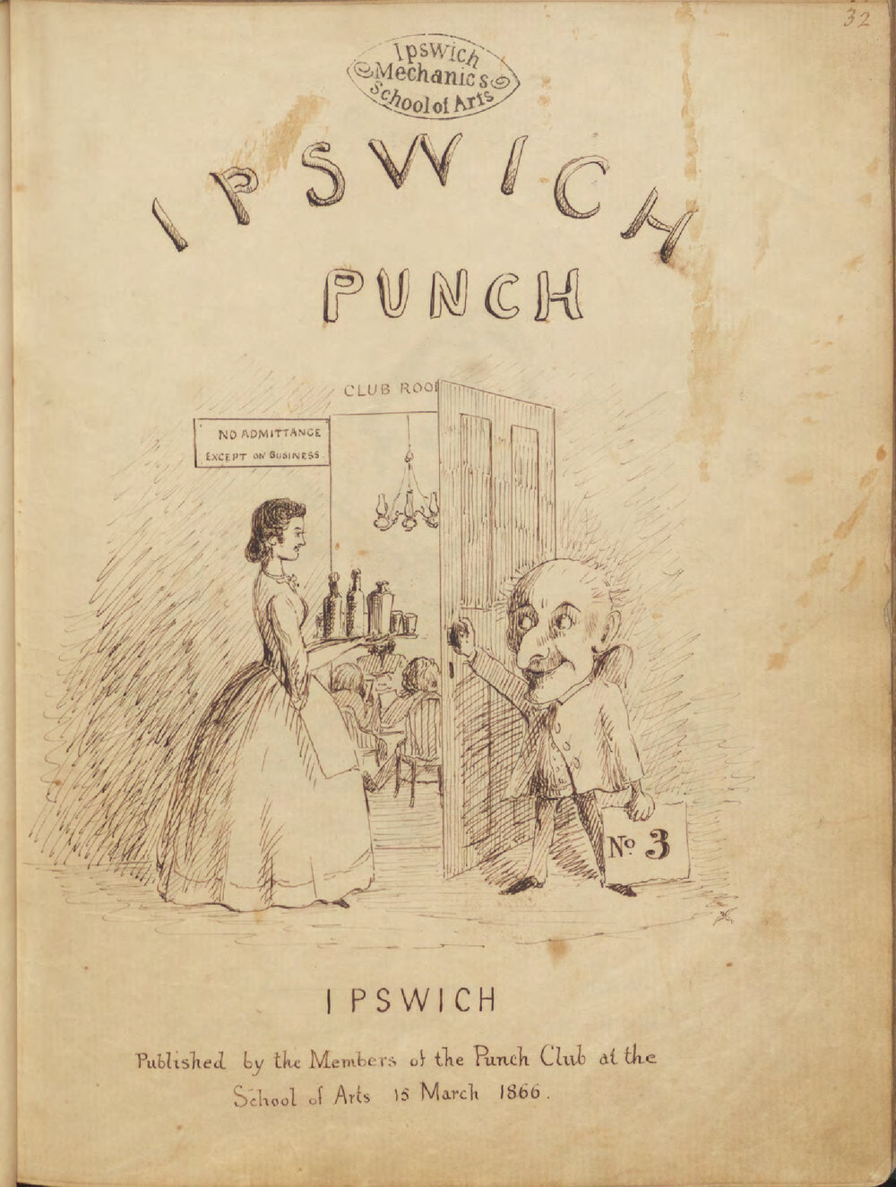 Ipswich Punch, Vol. 1, No. 3, 15th March 1866