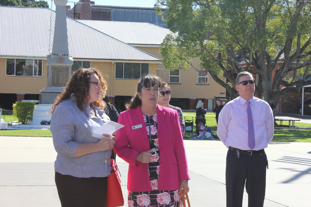Launch event for the new Ipswich Mobile Library, Workshops Rail Museum, North Ipswich, July 2016