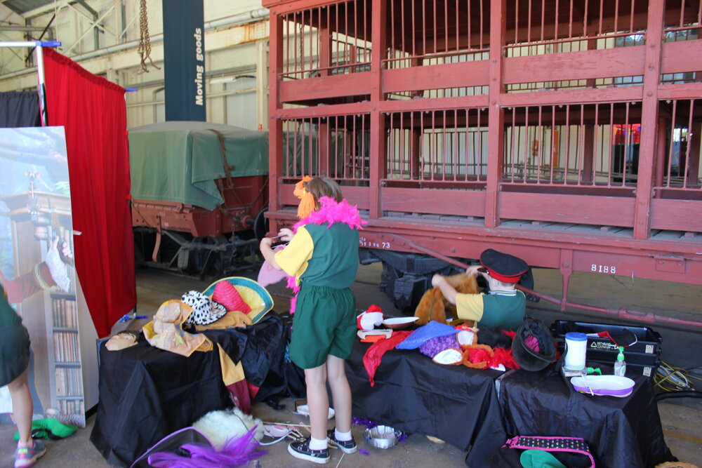 Launch event for the new Ipswich Mobile Library, Workshops Rail Museum, North Ipswich, July 2016