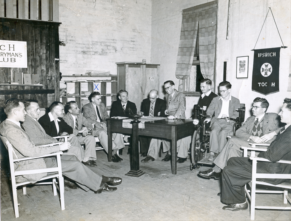 Members of TOC H branch in Ipswich, 1950s