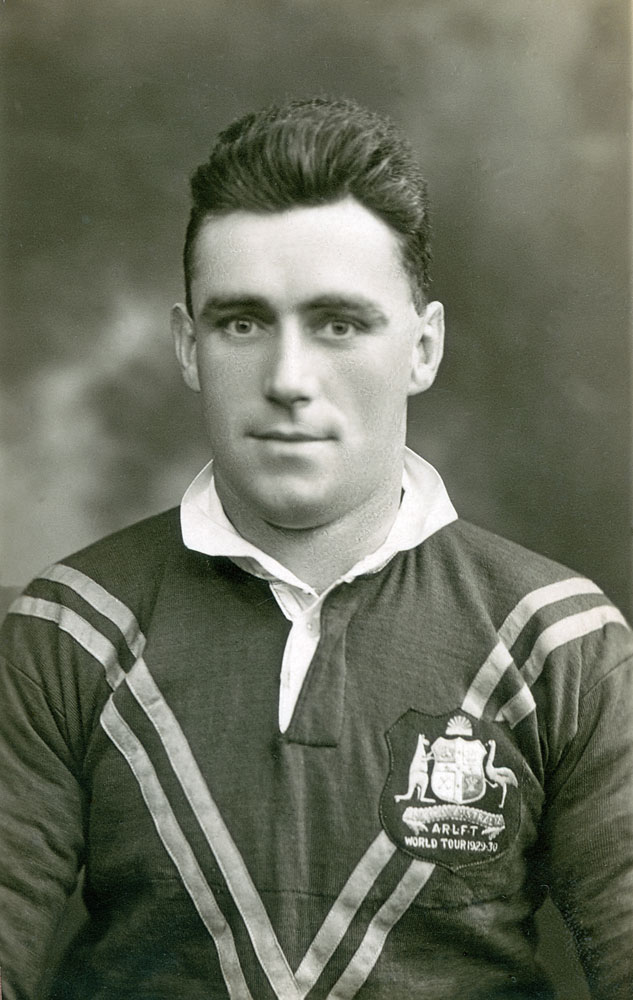 Dan Dempsey, from Ipswich, Queensland and Rugby League Australian representative, Hull, Great Britain, 1929