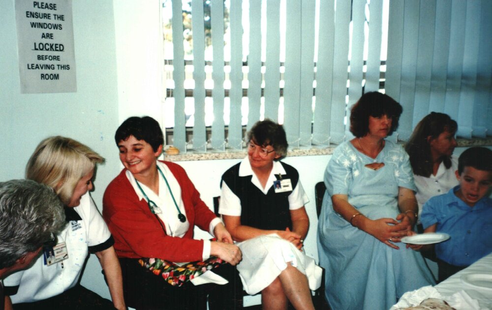 MIDWIFERY Scrapbook 1991 TO 1998, unidentified Midwifery Staff c1995