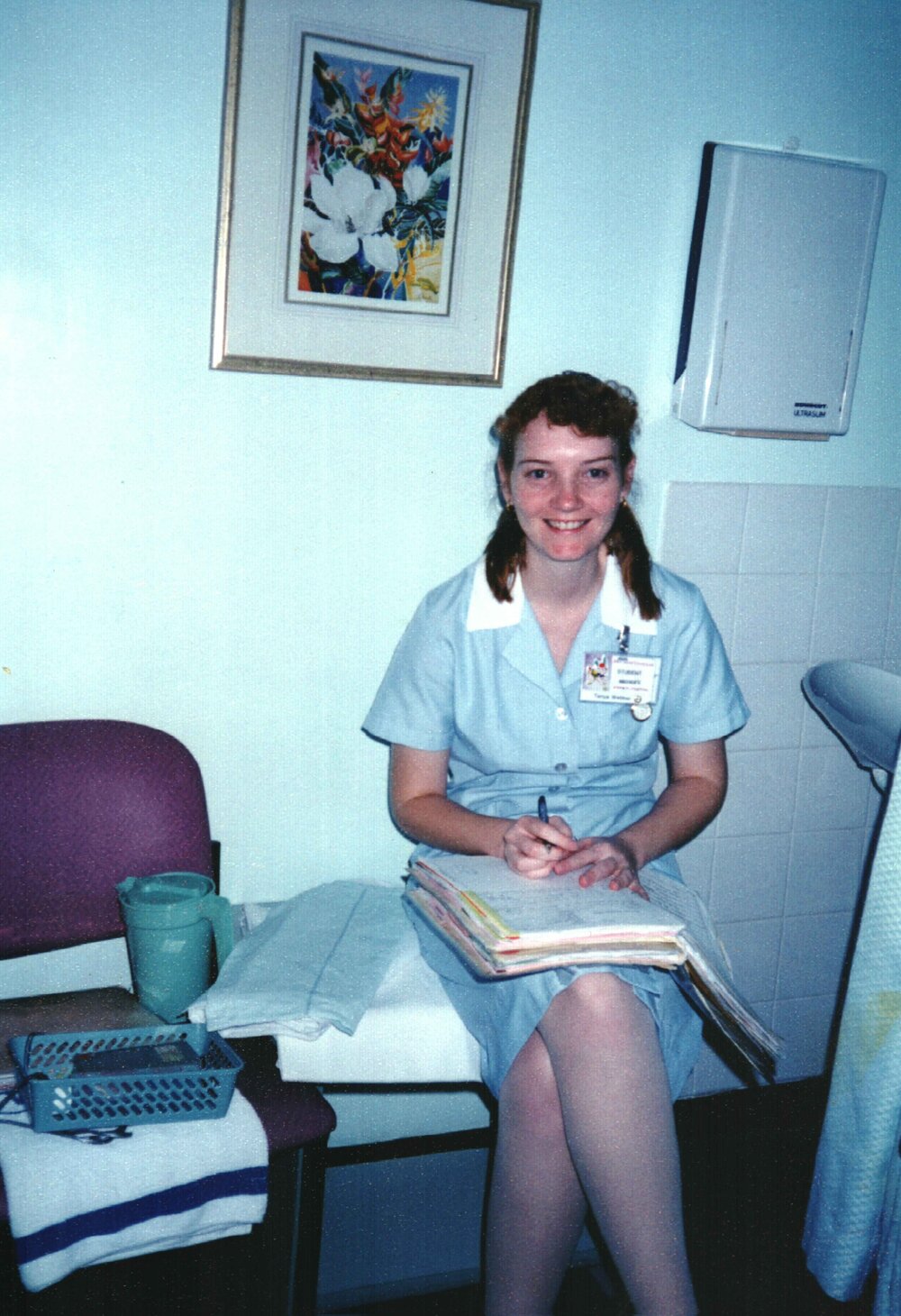 MIDWIFERY Scrapbook 1991 TO 1998, Tania webster, c1995