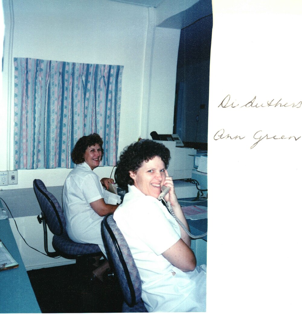 MIDWIFERY Scrapbook 1991 TO 1998, Dr Suthers, Ann Green, c1995.