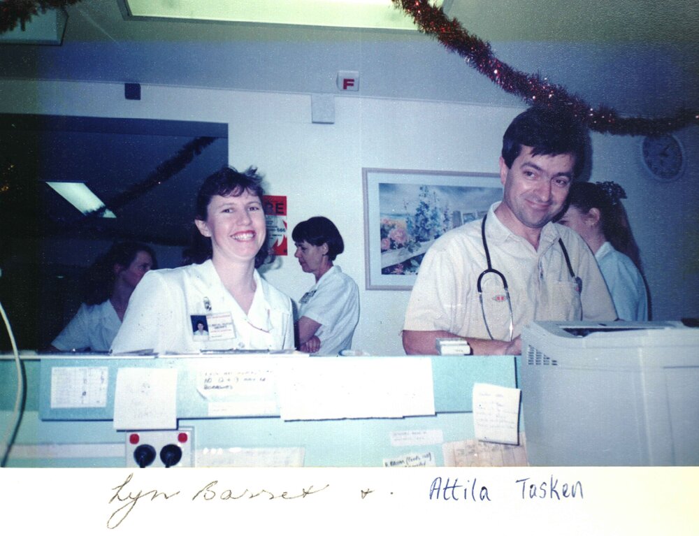 MIDWIFERY Scrapbook 1991 TO 1998, Lyn Barrett, Attila Tasken, c1995.