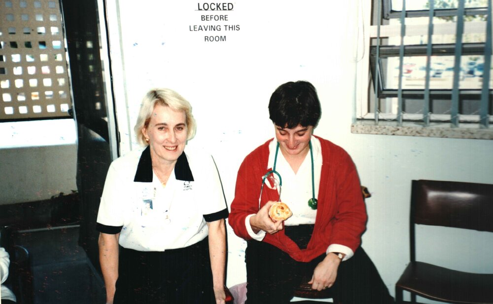 MIDWIFERY Scrapbook 1991 TO 1998, unidentified Midwifery Staff c1995