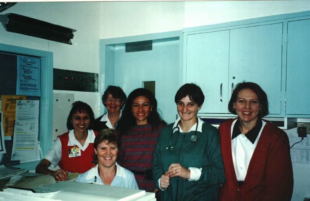 MIDWIFERY Scrapbook 1991 TO 1998, unidentified Midwifery Staff c1995