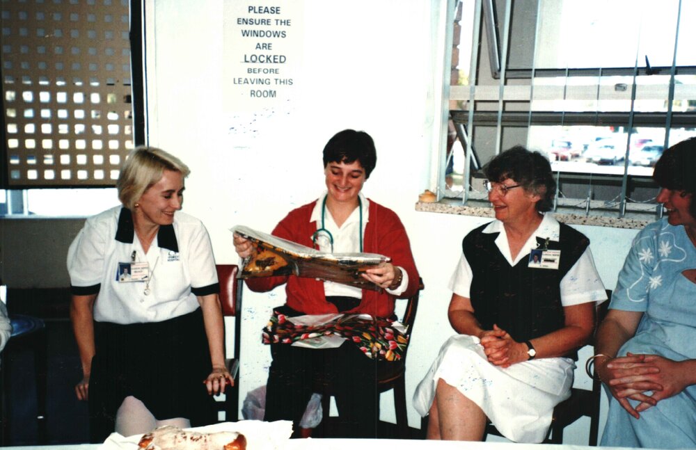 MIDWIFERY Scrapbook 1991 TO 1998, unidentified Midwifery Staff c1995