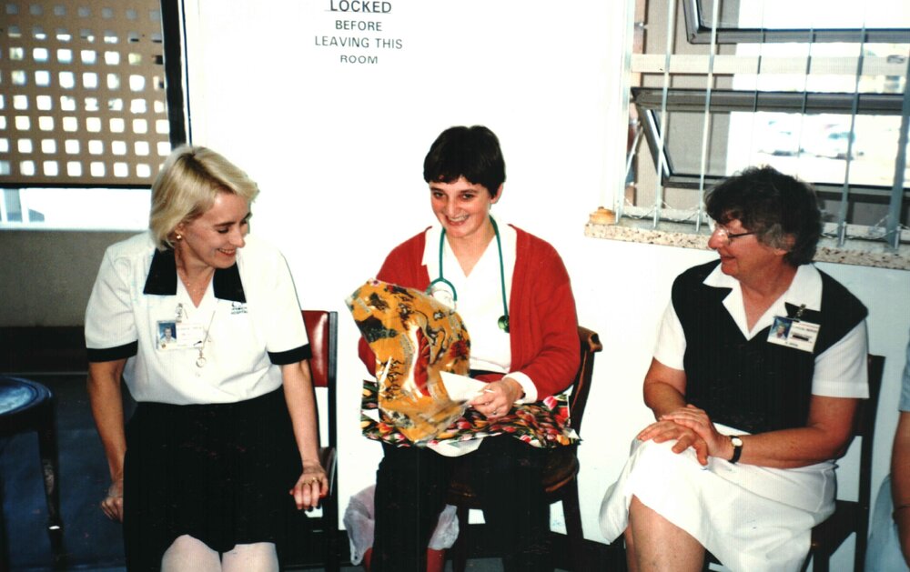 MIDWIFERY Scrapbook 1991 TO 1998, unidentified Midwifery Staff c1995
