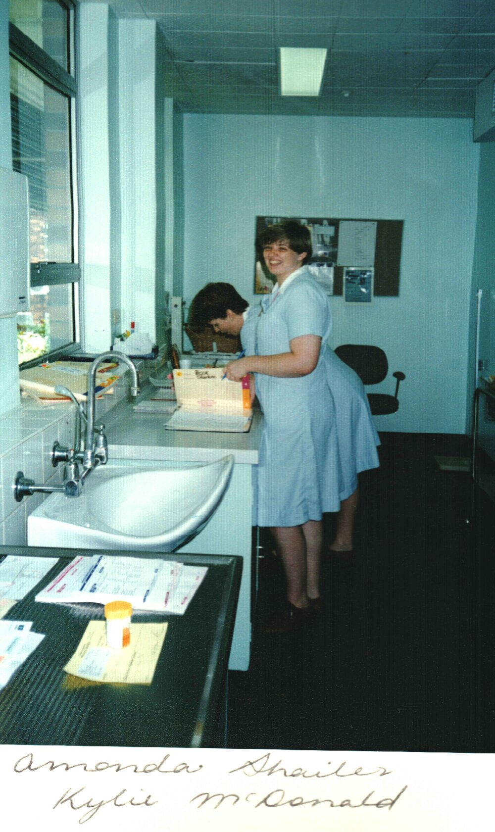 MIDWIFERY Scrapbook 1991 TO 1998, Amanda Shailer, Kylie Mc Donald, c1995