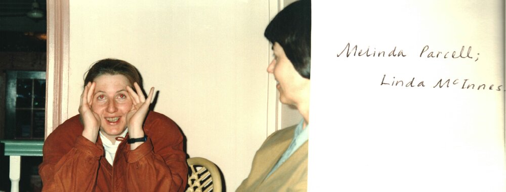 MIDWIFERY Scrapbook 1991 TO 1998 Melinda Parcell, Linda McInnes, 05.07.1995;
