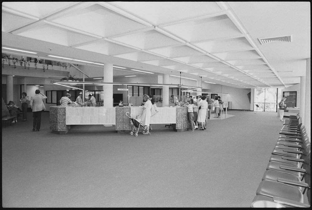 Ipswich City Council Administration building Foyer, Ipswich, Queensland, August 1985