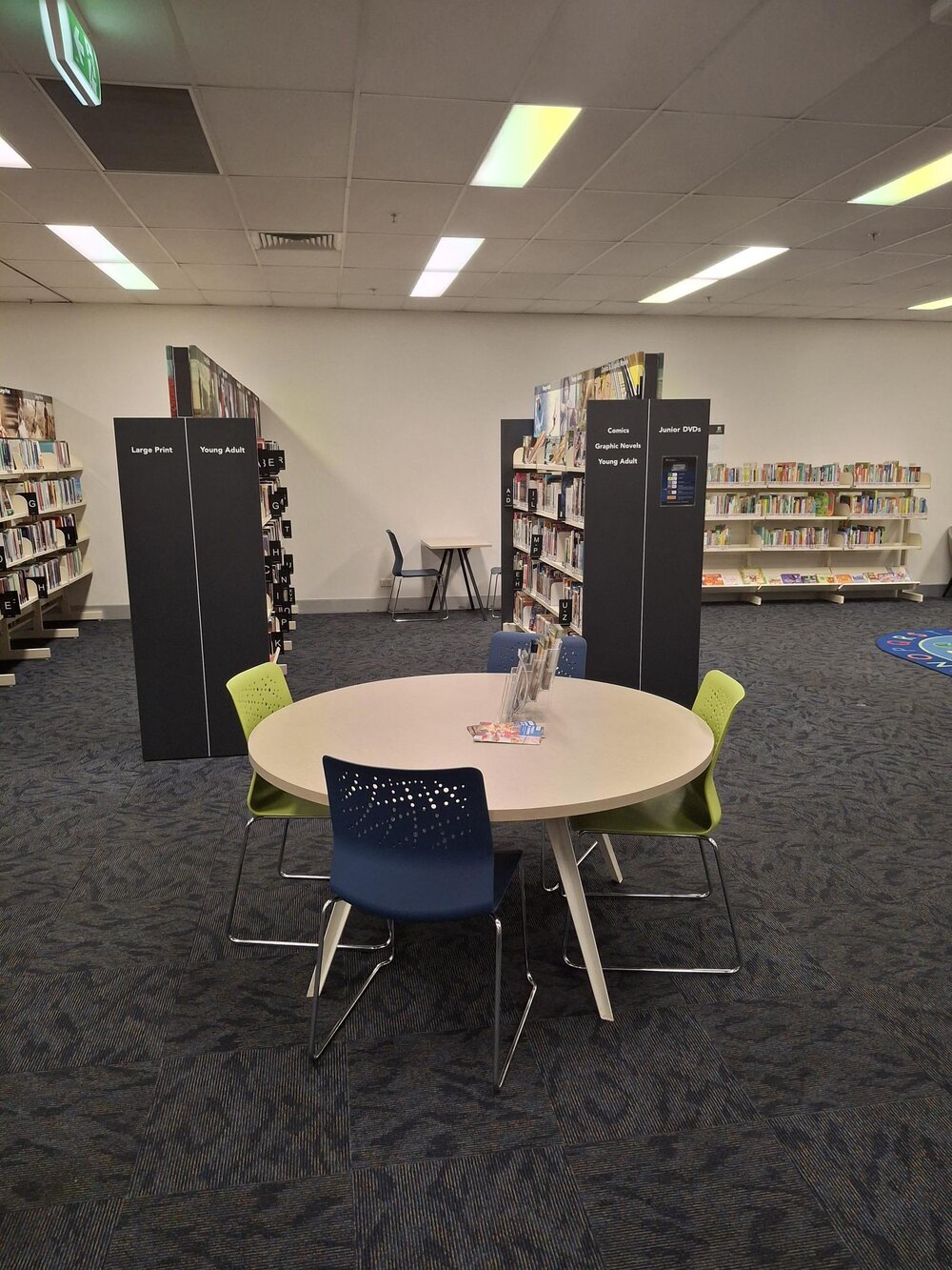Redbank Plaza Library, prior to renovations, Ipswich, August 2025