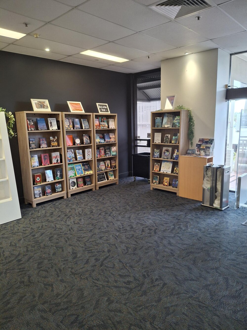 Redbank Plaza Library, prior to renovations, Ipswich, August 2025