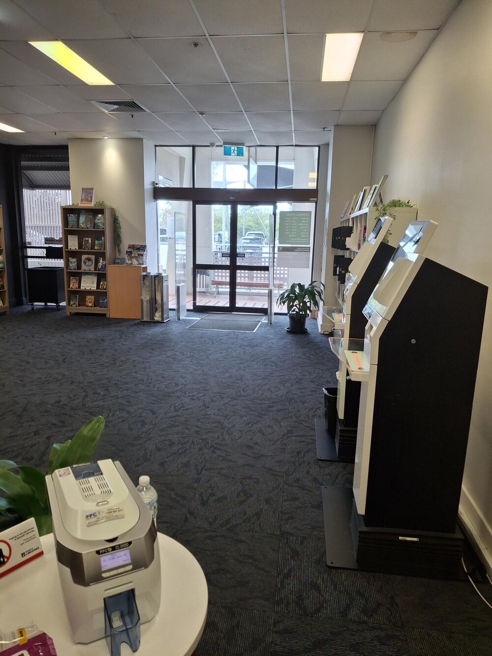 Redbank Plaza Library, prior to renovations, Ipswich, August 2025