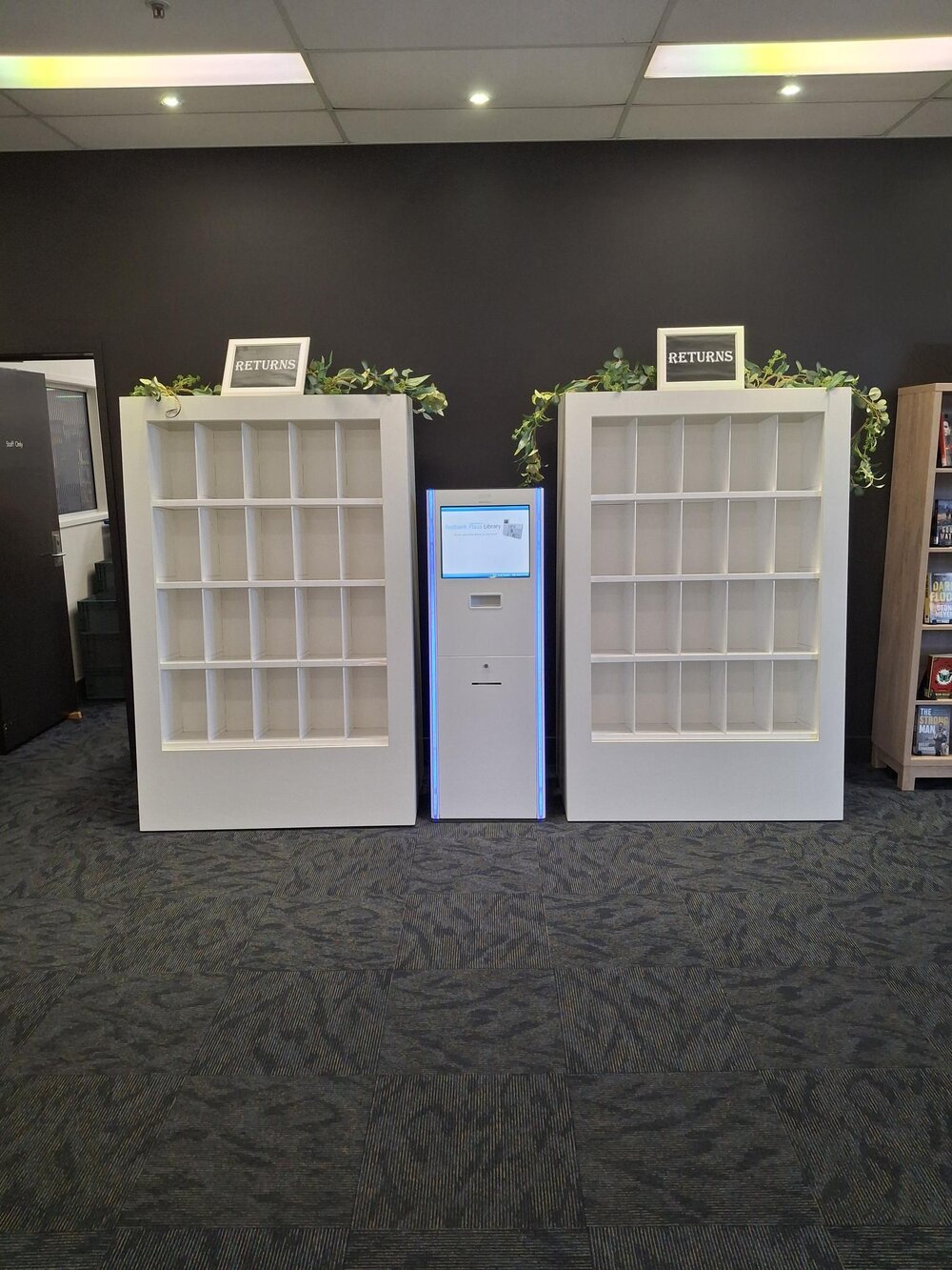 Redbank Plaza Library, prior to renovations, Ipswich, August 2025