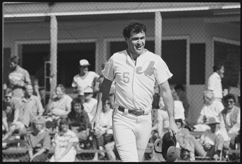 Baseball game between the Windsor Royals and the Montreal Expos, Ipswich, Queensland, September 1985