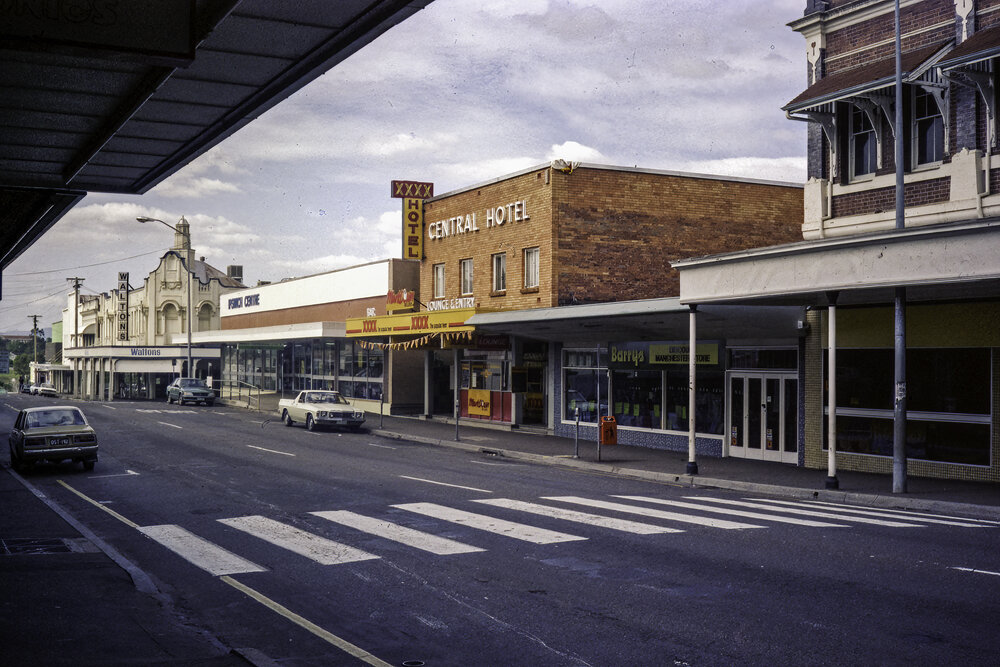 Streetscape, Nicholas Street, September 1985