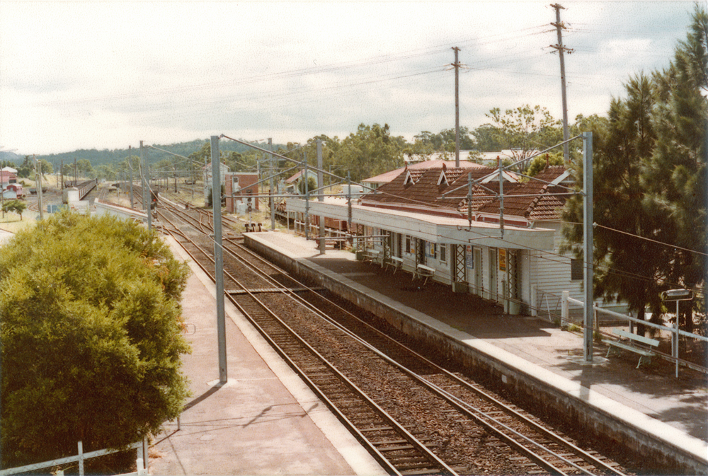Redbank Railway Station, Ipswich, 1976