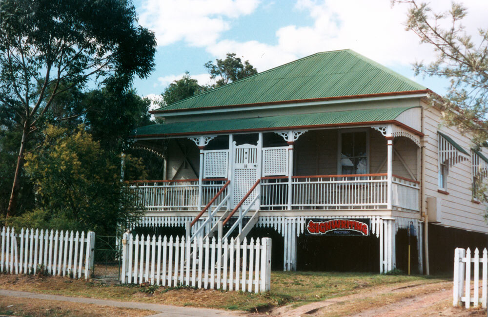 Burnett Street, no. 18, Sadliers Crossing, Ipswich, 1991