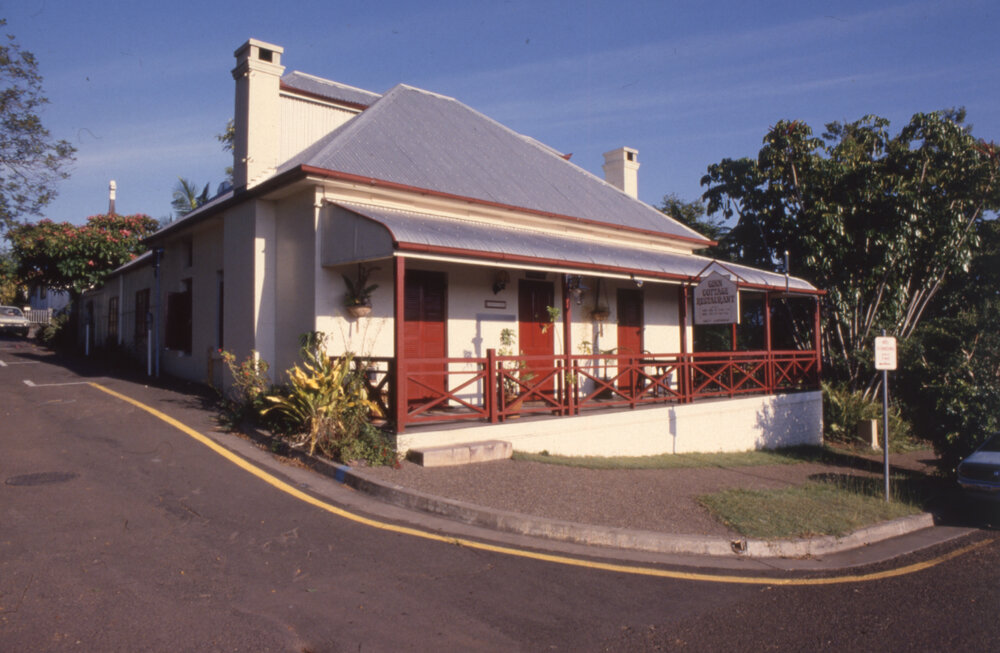 Ginn Cottage Restaurant, corner Ginn Street and Meredith Lane, Ipswich, 1988