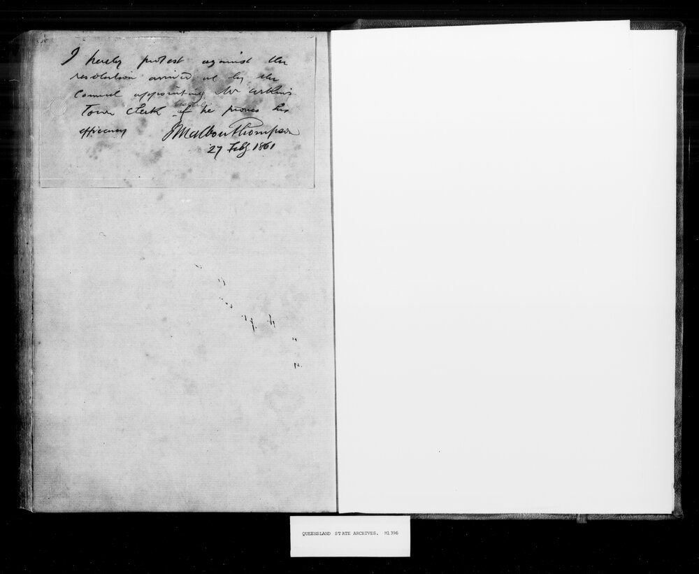 Index, Ipswich Municipal Council Minutes, 1867-18??