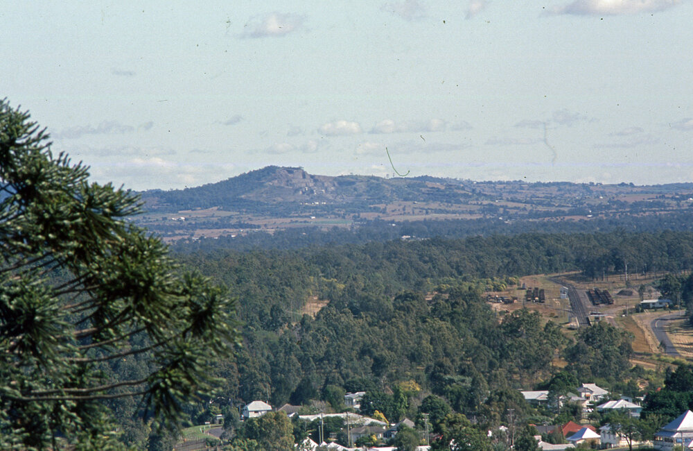 Panoramic view from Hospital to South, c.1992