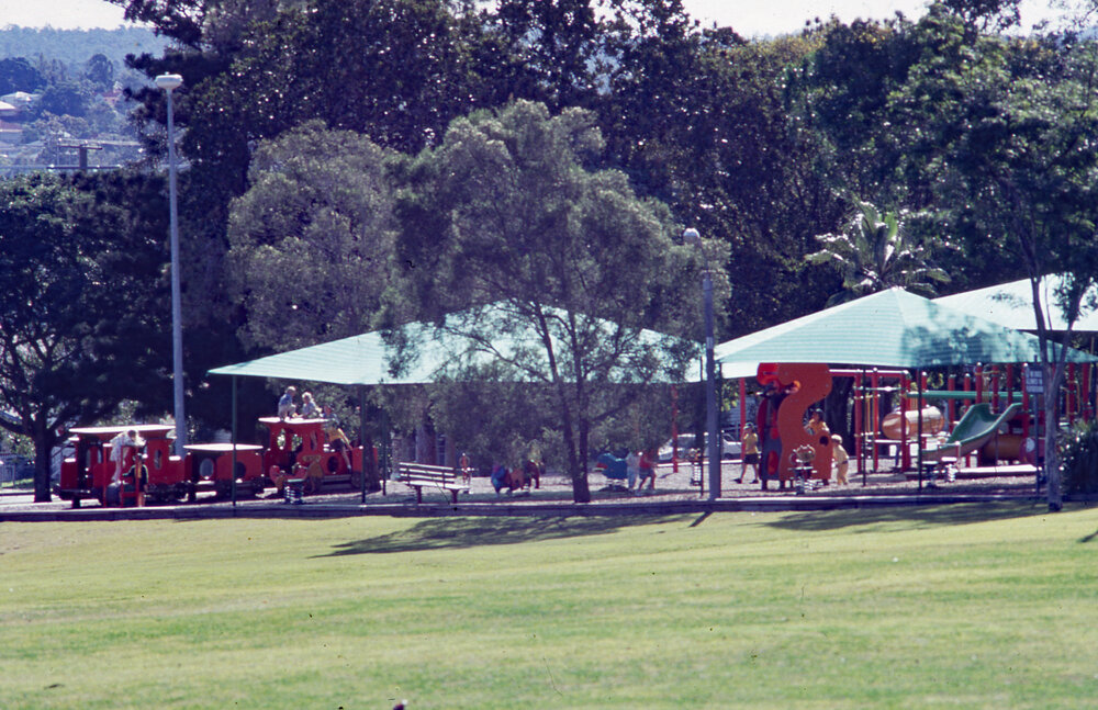 Playground at Queens Park, c.1992