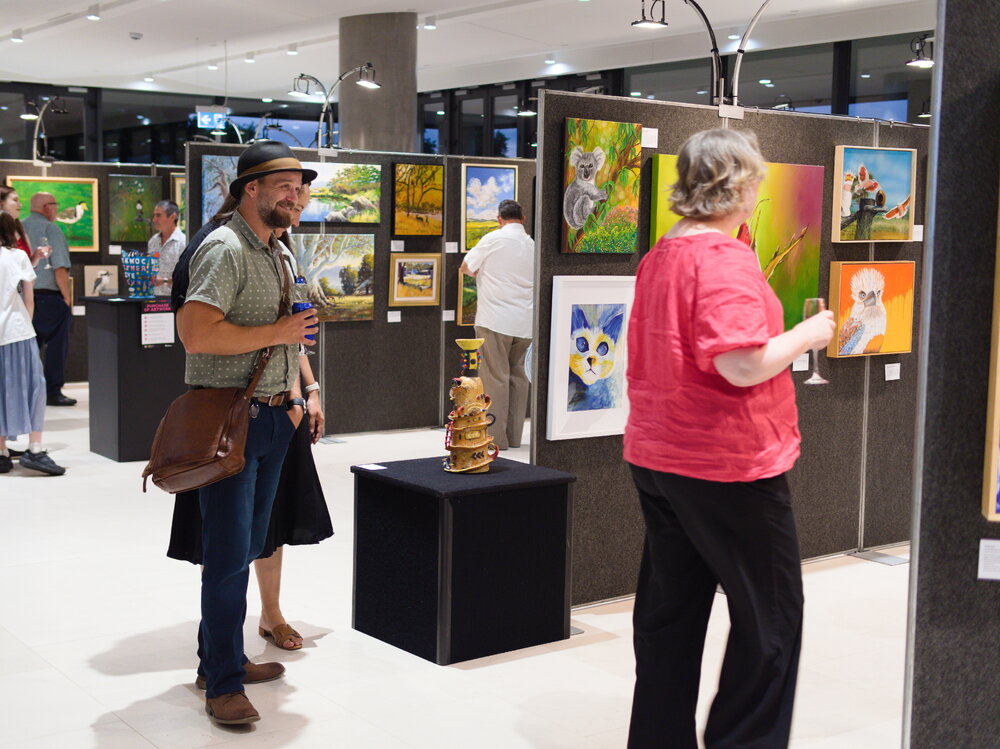 Opening Night, Ipswich Art Awards, 2024