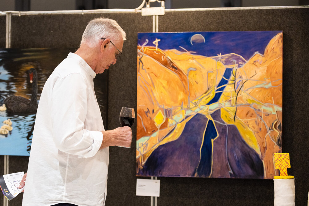 Opening night of the Ipswich Art Awards, 2022