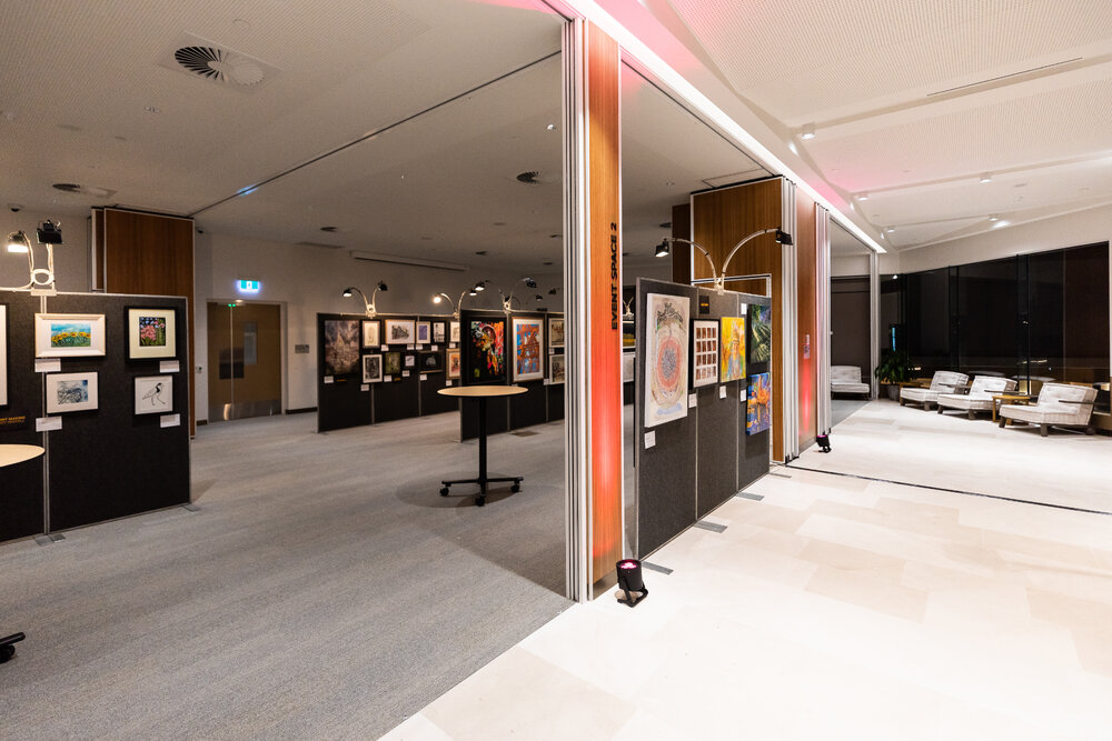 Opening night of the Ipswich Art Awards, 2022