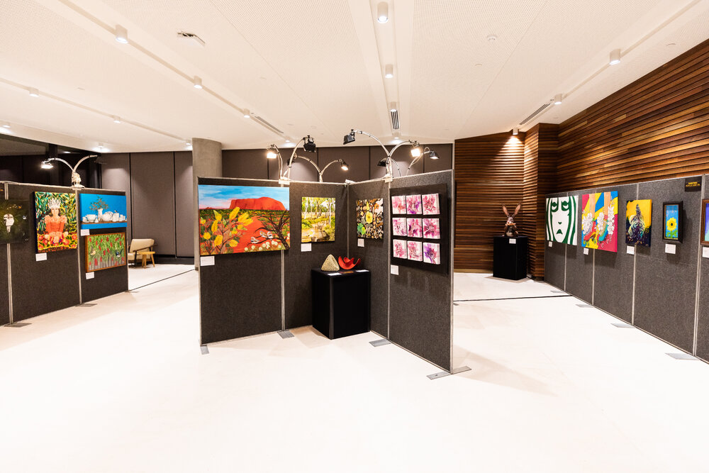 Opening night of the Ipswich Art Awards, 2022