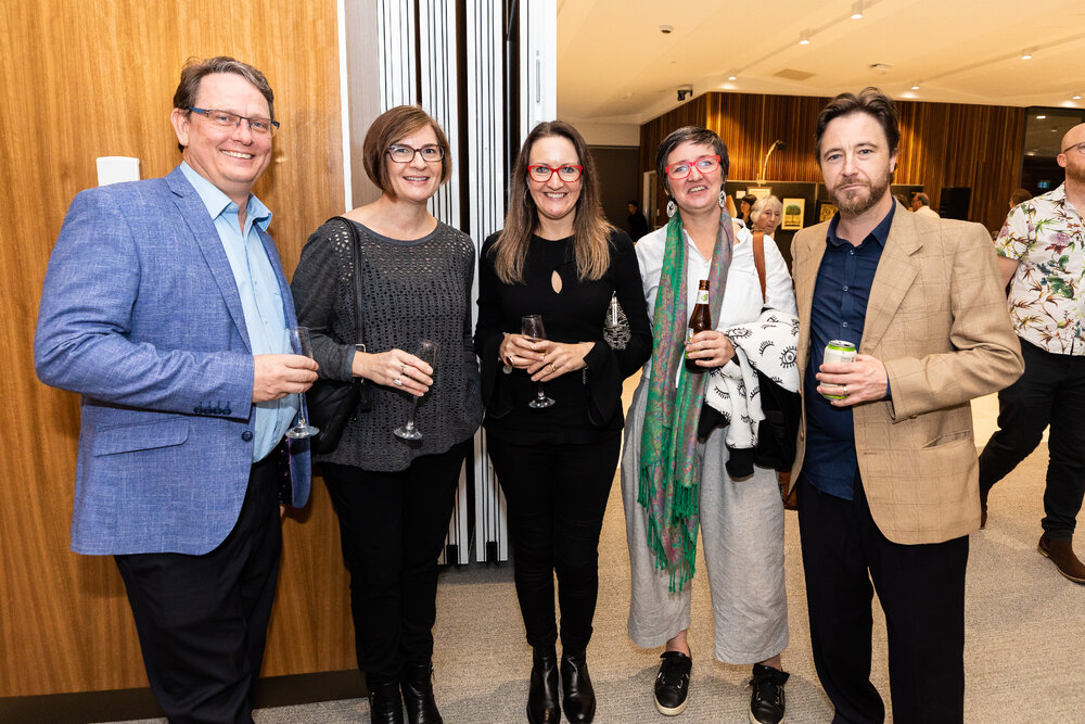 Opening night of the Ipswich Art Awards, 2022