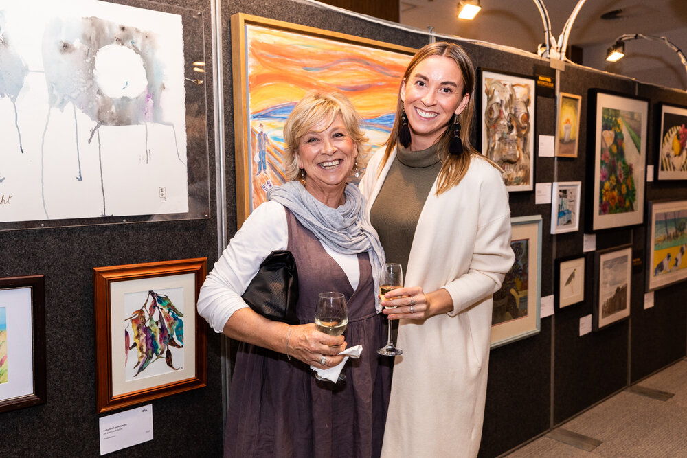 Opening night of the Ipswich Art Awards, 2022