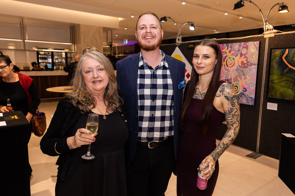 Opening night of the Ipswich Art Awards, 2022