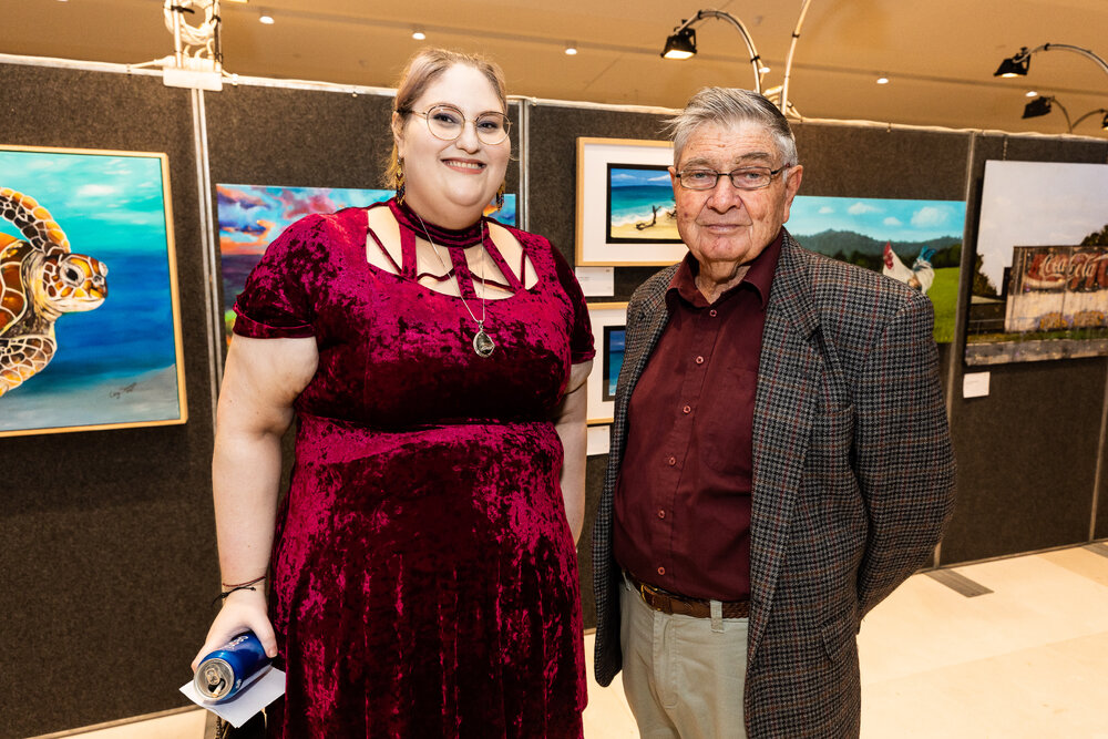 Opening night of the Ipswich Art Awards, 2022